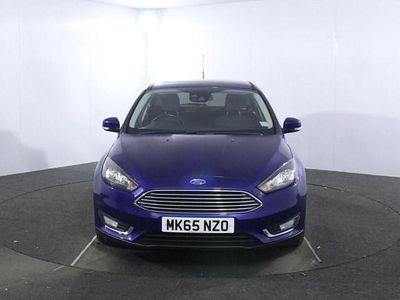 Used Ford Focus Titanium 125 HP (91 kW) 2015 Blue Hatchback