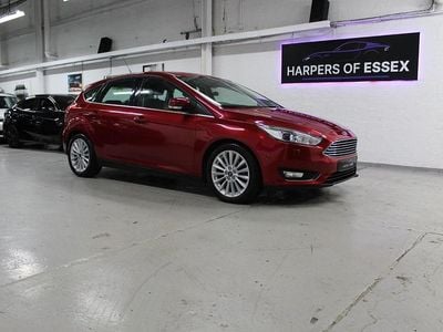Red Used 2017 Ford Focus Titanium X Hatchback | £6,195 (Good price)