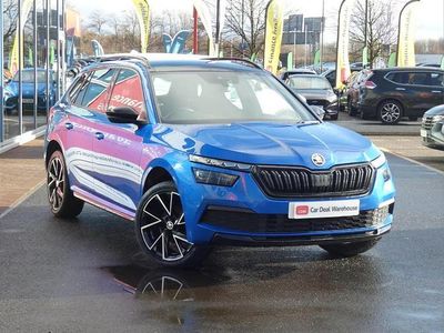 Used Skoda Kamiq Monte Carlo 108 HP (79 kW) 2023 Blue SUV