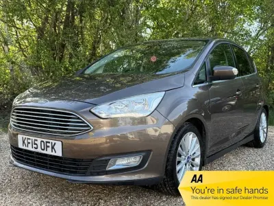 Begagnad Ford C-MAX Titanium 120 HK (88 kW) 2015 Brun Minibuss
