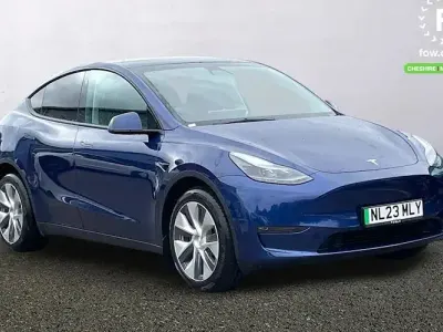 Used Tesla Model Y Long Range AWD 286 kW (389 HP) 2023 Blue SUV