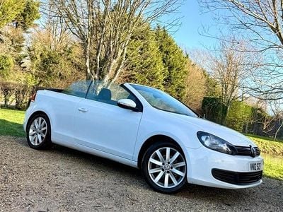 White Used 2012 VW Golf Cabriolet SE Cabriolet | £3,995 (Fair price)