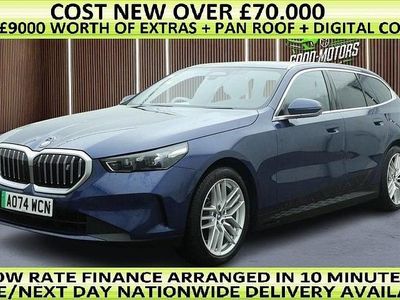 Used BMW i5 Sport Line 250 kW (340 HP) 2024 Blue Estate