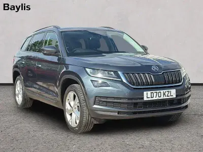 Usado Skoda Kodiaq SE L 150 HP (110 kW) 2020 Cinzento SUV