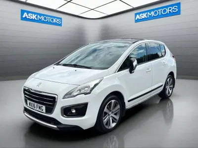Used Peugeot 3008 Allure 120 HP (88 kW) 2016 White Hatchback