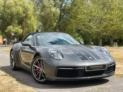 Used Porsche 911 Carrera 4S Cabriolet 450 HP (330 kW) 2019 Grey Cabriolet