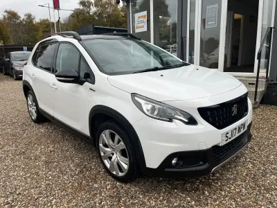 Used Peugeot 2008 GT-line 2017 White SUV
