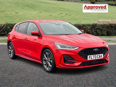 Used Ford Focus ST-Line 2023 Red Hatchback