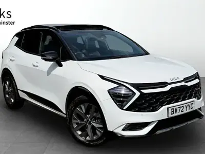 Used Kia Sportage GT-Line S 226 HP (166 kW) 2022 White SUV