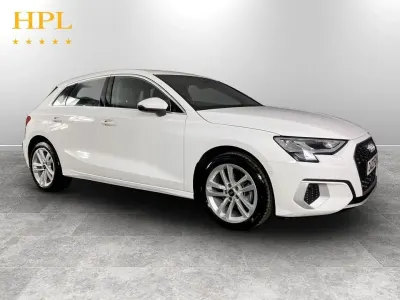 Used Audi A3 Sportback Sport 116 HP (85 kW) 2022 White Hatchback