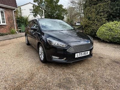 Used Ford Focus Titanium 2015 Black Hatchback