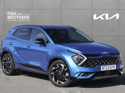 Used Kia Sportage GT-Line 180 HP (132 kW) 2023 Blue SUV