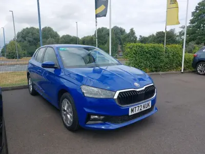 Used Skoda Fabia Comfort 80 HP (58 kW) 2023 Blue Hatchback