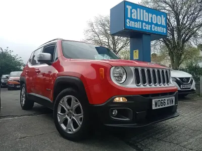 Used Jeep Renegade Limited 120 HP (88 kW) 2017 Red SUV