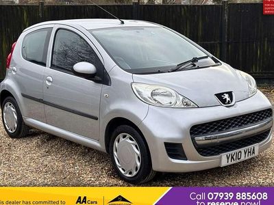 Used Peugeot 107 68 HP (50 kW) 2010 Silver Hatchback