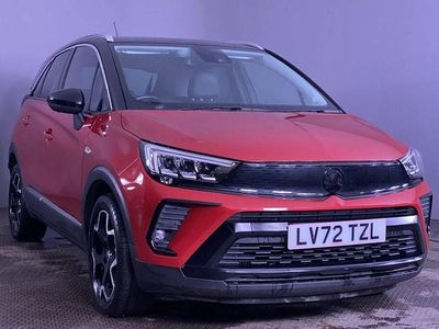 Used Vauxhall Crossland Ultimate 110 HP (80 kW) 2022 Red SUV