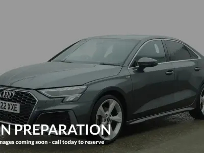 Used Audi A3 S-Line 150 HP (110 kW) 2022 Grey Sedan