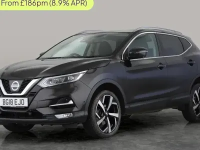 Used Nissan Qashqai 360º 116 HP (85 kW) 2018 Black SUV