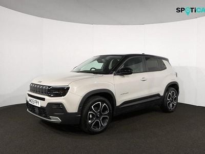 Beige/black Used 2025 Jeep Avenger Summit SUV | £18,790 (Fair price)