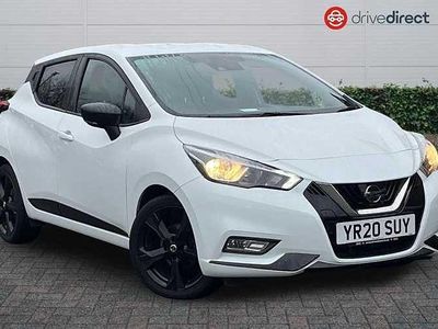 Used Nissan Micra S 101 HP (74 kW) 2020 White Hatchback