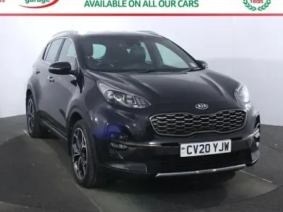Używany Kia Sportage GT-Line 177 KM (130 kW) 2020 Czarny SUV