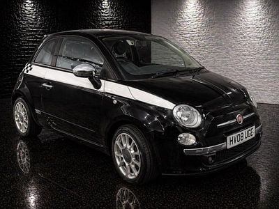 Usado Fiat 500 Sport 69 HP (50 kW) 2008 Preto Citadino