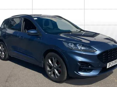 Used Ford Kuga ST-Line 225 HP (165 kW) 2021 Blue SUV