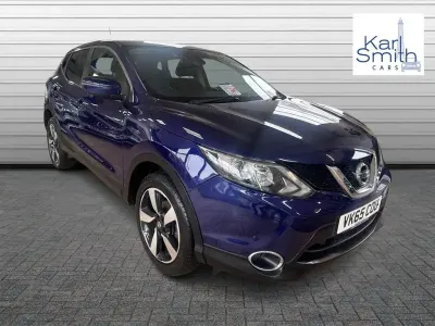 Used Nissan Qashqai N-TEC 130 HP (95 kW) 2015 Blue SUV