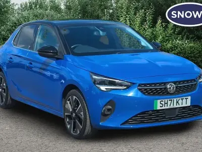 Used Vauxhall Corsa-e Elite 100 kW (136 HP) 2020 Blue Hatchback