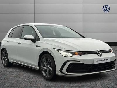 White Used 2022 VW Golf VIII R-line Hatchback | £17,850 (Good price)