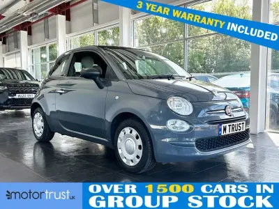 Used Fiat 500C Pop 69 HP (50 kW) 2020 Grey Cabriolet