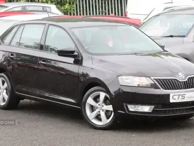 Used Skoda Rapid Elegance 90 HP (66 kW) 2014 Black Hatchback