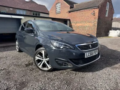 Używany Peugeot 308 GT-line 130 KM (95 kW) 2016 Szary Hatchback