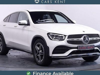 White Used 2019 Mercedes GLC220 AMG line Coupe | £21,800 (Fair price)