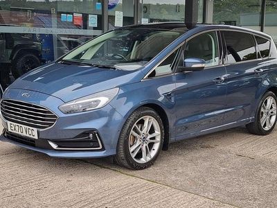 Blue Used 2020 Ford S-MAX Titanium MPV | £15,495 (Good price)