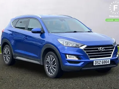 Used Hyundai Tucson Premium 132 HP (97 kW) 2019 Blue SUV