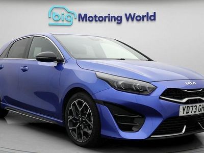 Used Kia Ceed GT-Line 160 HP (117 kW) 2023 Blue Hatchback