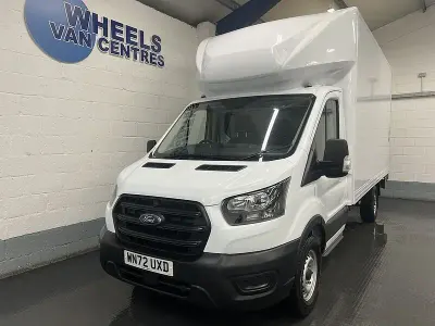 Used Ford Transit 130 HP (95 kW) 2022 White Cabriolet