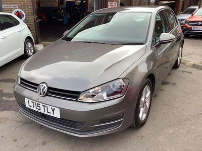 Used VW Golf VII Match 105 HP (77 kW) 2015 Grey Hatchback