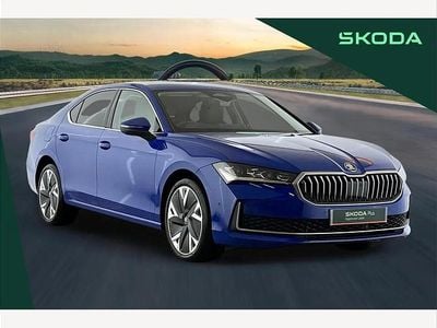 Energy blue Used 2025 Skoda Superb SE L Hatchback | £30,690 (Fair price)