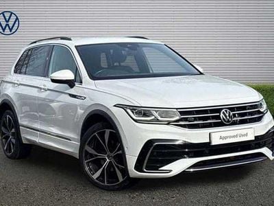 Used VW Tiguan R-line 150 HP (110 kW) 2021 White SUV