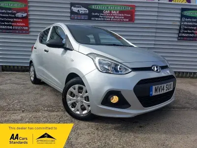 Używany Hyundai i10 2014 Srebrny Hatchback