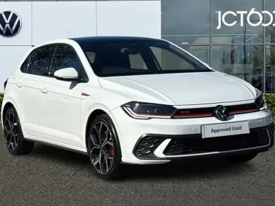 Used VW Polo GTI 207 HP (152 kW) 2022 White Hatchback