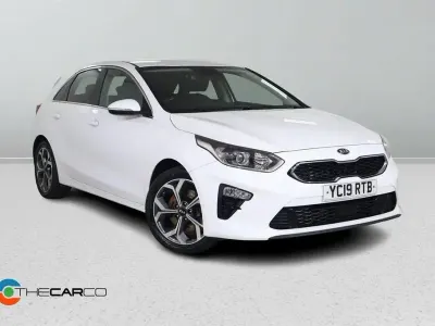 Usado Kia Ceed 2019 Blanco Utilitario