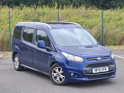 Used Ford Grand Tourneo Connect Titanium 115 HP (84 kW) 2015 Blue MPV