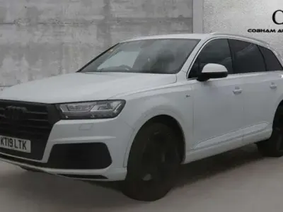 Used Audi Q7 S-Line 286 HP (210 kW) 2018 White SUV