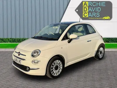 Używany Fiat 500 Lounge 69 KM (50 kW) 2015 Biały Hatchback