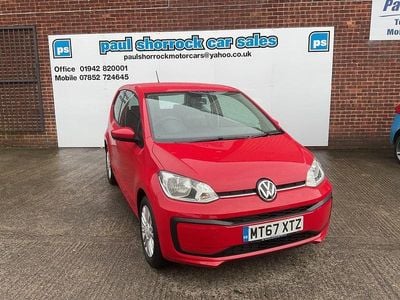 Used VW up! move up! 60 HP (44 kW) 2017 Red Hatchback