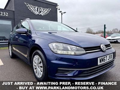 Used VW Golf VII S 2018 Blue Estate