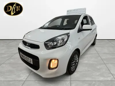 Used Kia Picanto 68 HP (50 kW) 2014 White Hatchback